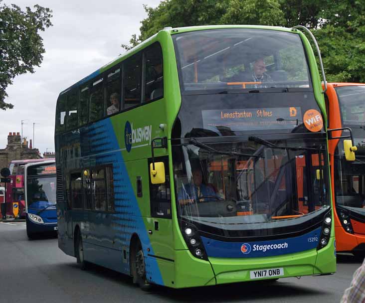 Stagecoach East Scania N250UD Alexander Dennis Enviro400MMC 15292